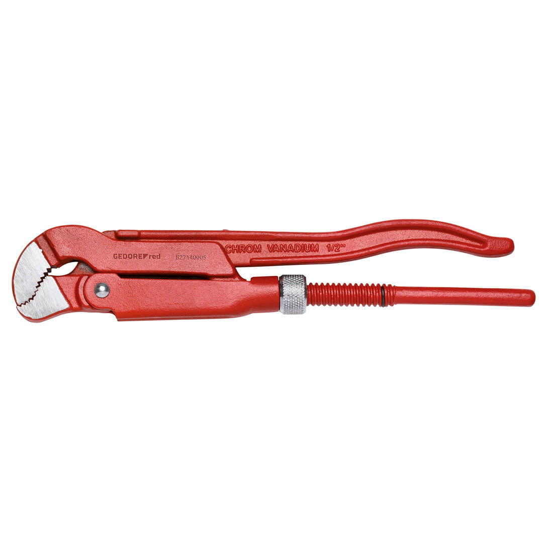 Tenaza para tubos, boca en S, 1,5 pulgadas, L420 mm - 