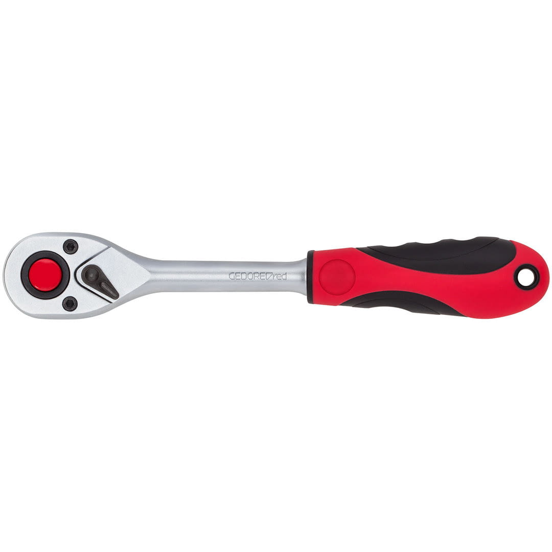 Carraca reversible de 2 componentes 1/4” L 150 mm, ángulo de retorno 5º -