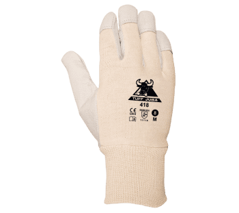 Guant de pell flor cabra