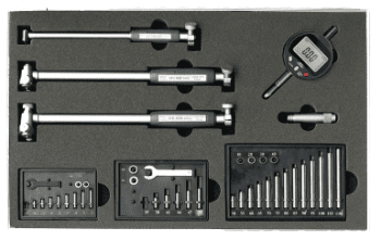Joc d'instruments de mesura interior 18-160 mm amb rellotge comparador digital